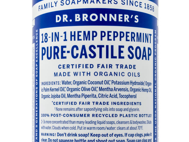 Dr. Bronner's Castile Soap