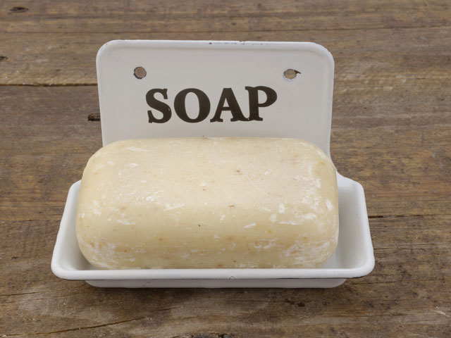 An old expired bar of soap